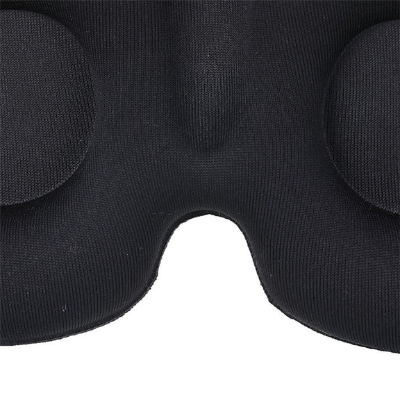 3D Sleeping Eye Mask Memory Foam Men And Women Shading Eye Mask Concave Eye Mask(No Nose Wings Blue)