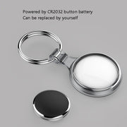 T1 Intelligent Bluetooth 5.0 Locator Bidirectional Alarm Tracker with Keychain(White)