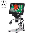 G1200D 7 Inch LCD Screen 1200X Portable Electronic Digital Desktop Stand Microscope(AU Plug Without Battery) - free shipping - PMC TechLife - Order now!