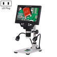 G1200D 7 Inch LCD Screen 1200X Portable Electronic Digital Desktop Stand Microscope(US Plug With Battery) - free shipping - PMC TechLife - Order now!
