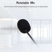 SOYTO SY490 Teaching Office Network Class Student Education Computer Headset, Style: Double Ear Black Separation USB