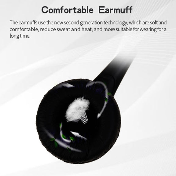 SOYTO SY490 Teaching Office Network Class Student Education Computer Headset, Style: Double Ear Black Separation USB