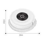 K777 Automatic Smart Sweeping Machine Dry Wet Two-Purpose Mopping Machine Imitation Artificial Rubber(Piano Black)