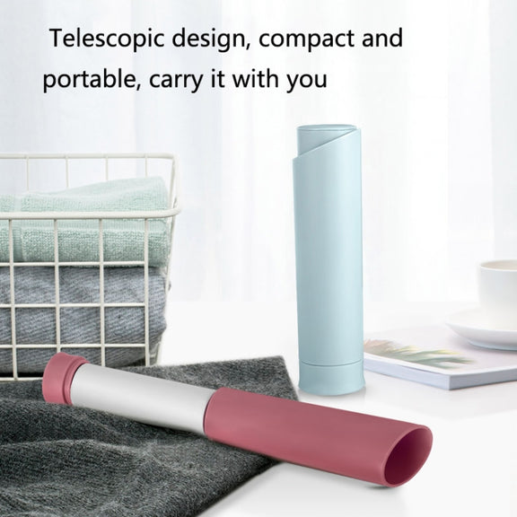 Clothes Sticking Device Mini Portable Roller Brush(Rose Pink)