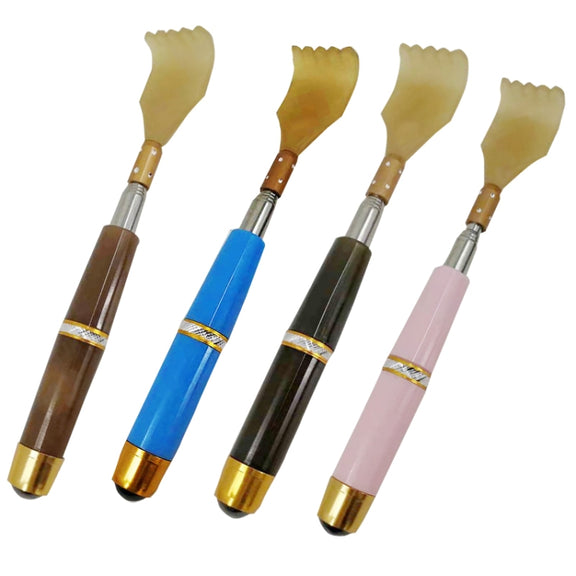 Magnetic Tickling Retractable Back Scratcher(Blue)