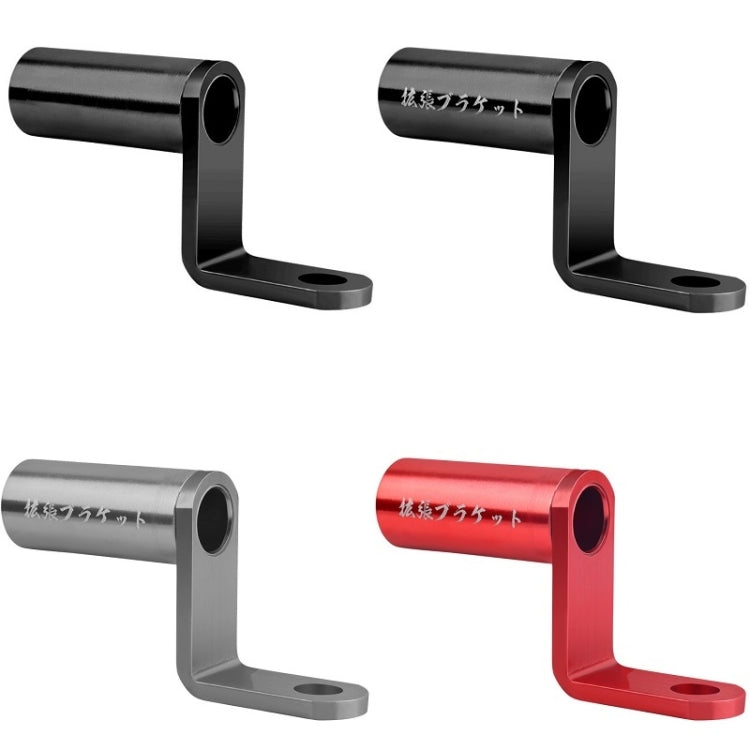 Bicycle Aluminum Alloy Conversion Bracket Extension Rack(Black)
