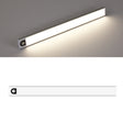 Intelligent Automatic Human Body Induction Wireless LED Lamp 40cm(Silver + Neutral Light) - Sensor LED Lights by PMc TechLife | Online Shopping South Africa | PMc TechLife | Buy Now Pay Later Mobicred
