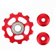 Mountain Bicycle Flywheel Guide Wheel(Red) - Guide wheels by PMc TechLife | Online Shopping South Africa | PMc TechLife | Buy Now Pay Later Mobicred