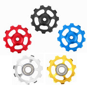 Mountain Bicycle Flywheel Guide Wheel(Black)