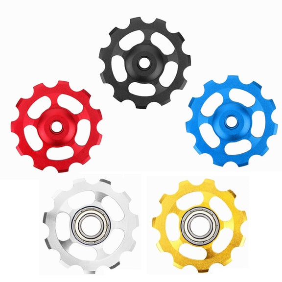 Mountain Bicycle Flywheel Guide Wheel(Blue)
