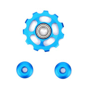 Mountain Bicycle Flywheel Guide Wheel(Silver)