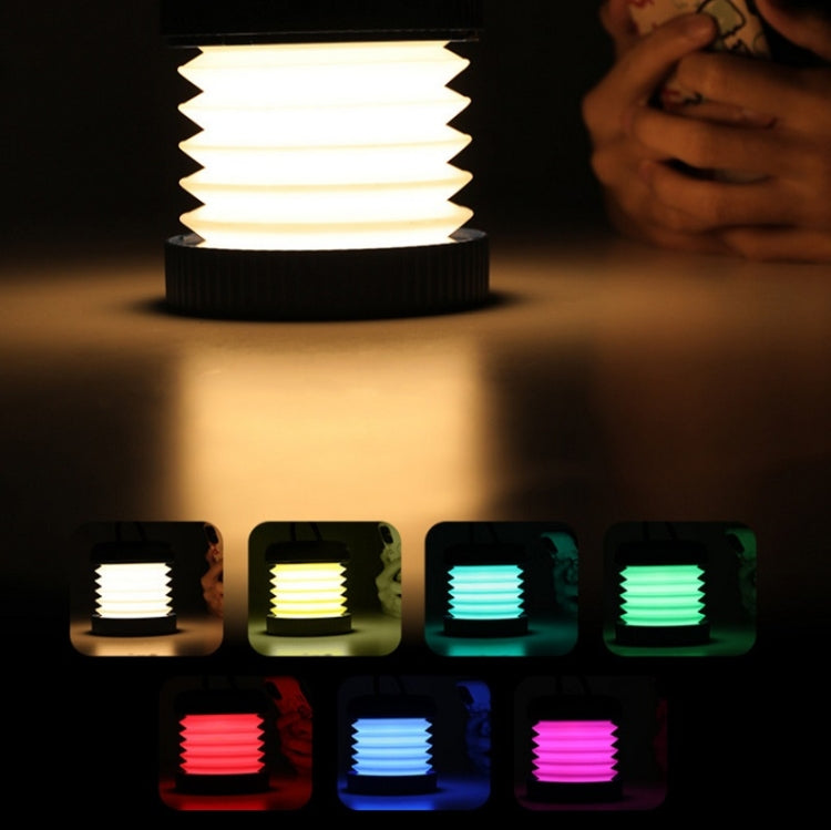 Outdoor Folding Magnetic LED Emergency Camping Light(Blue)