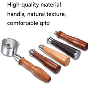 DL-1 Zinc Alloy Coffee Maker Bottomless Handle For Dongling, Style: Red Gem Without Buckle