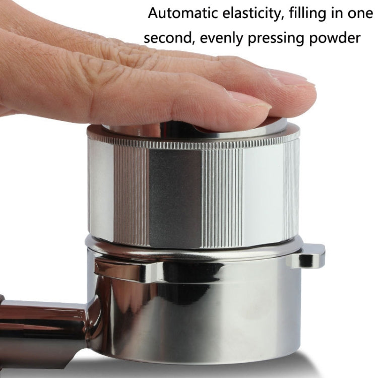 YK33258 Stainless Steel Double-Ended Coffee Cloth Dispenser, Size: 51mm(Silver Multilateral Type)
