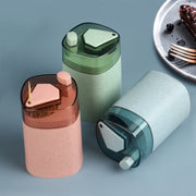 MS-263 Press Toothpick Box Kitchen Gadget(Wheat Blue)