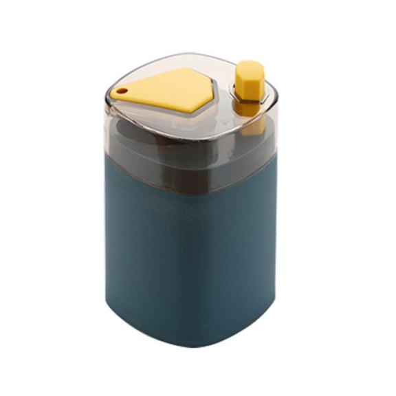 MS-263 Press Toothpick Box Kitchen Gadget(Blue Yellow)