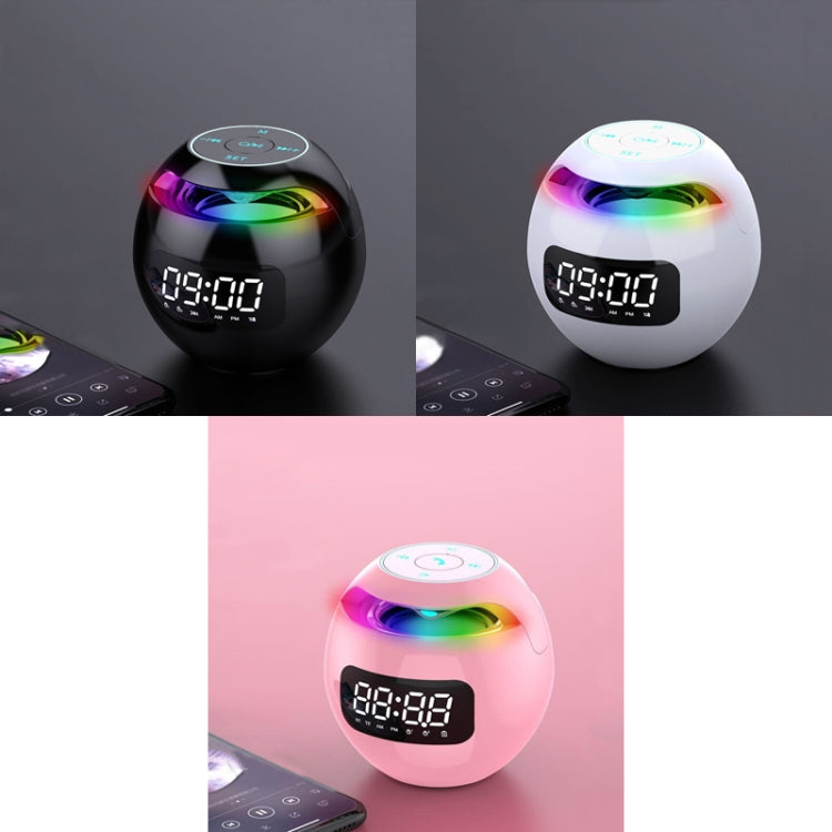 ZXL-G90 Portable Colorful Ball Bluetooth Speaker, Style: Sensor Version (Black)