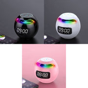 ZXL-G90 Portable Colorful Ball Bluetooth Speaker, Style: Sensor Version (Black)