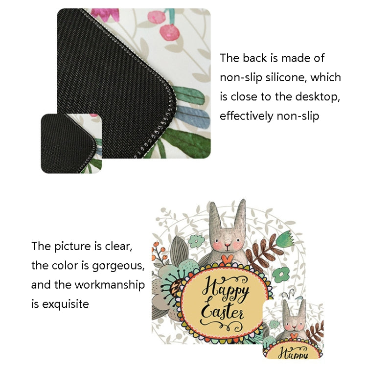 Cute Cartoon Non-Slip Desk Mat, Size: 400 x 900 x 4mm Seaming(005)