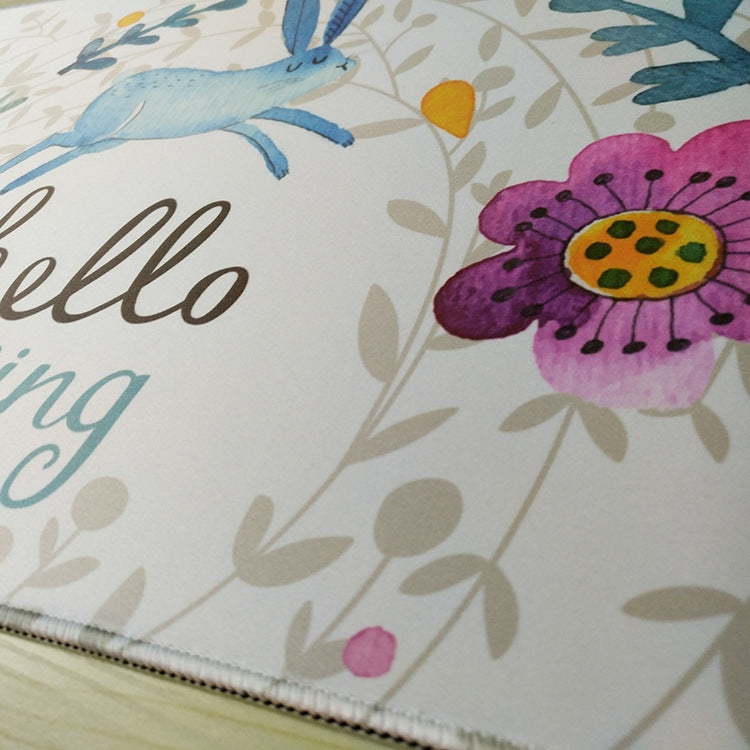 Cute Cartoon Non-Slip Desk Mat, Size: 400 x 900 x 4mm Seaming(002)