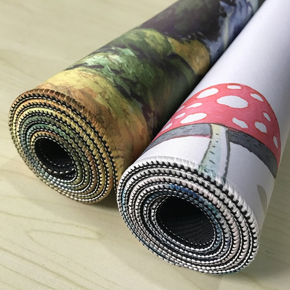 Cute Cartoon Non-Slip Desk Mat, Size: 400 x 900 x 5mm Seaming(004)