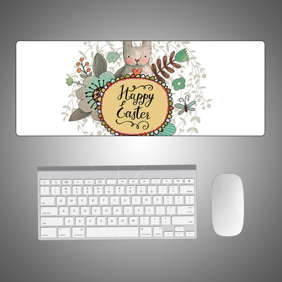 Cute Cartoon Non-Slip Desk Mat, Size: 400 x 900 x 5mm Seaming(002)