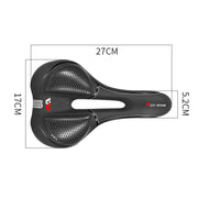 WEST BIKING Bicycle Riding Comfortable Silicone Saddle, Style: Fish Scale (Sponge)