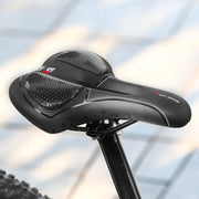 WEST BIKING Bicycle Riding Comfortable Silicone Saddle, Style: Fish Scale (Sponge)