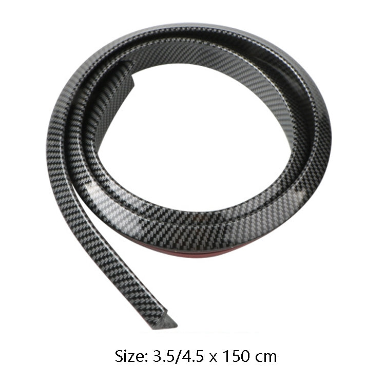 Car Universal Tail Paste Top Wing, Specification: 3.5cm Matte Black
