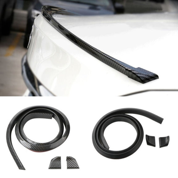 Car Universal Tail Paste Top Wing, Specification: 3.5cm Bright Black