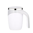 A223 Stainless Steel Automatic Magnetized Coffee Mixing Cup(White) - free shipping - PMC TechLife - Order now!