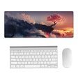 Hand-Painted Fantasy Pattern Mouse Pad, Size: 400 x 900 x 4mm Seaming(5 Volcanic Tree) - Mouse Pads by PMC TechLife | Online Shopping South Africa | PMC TechLife | Buy Now Pay Later Mobicred