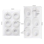 Felt Chicken Eye Stick Foot Pain and Anti-wear Patch(Circular)