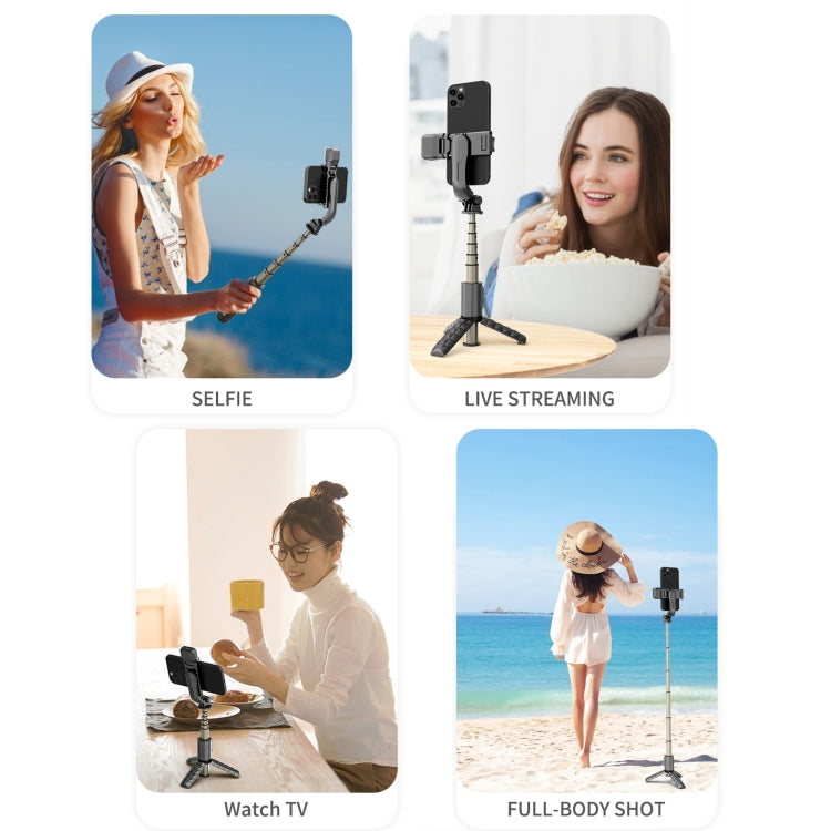 Mini Selfie Stick Integrated Multifunctional Bluetooth Selfie, Specification: Q10S 70cm With Fill Light