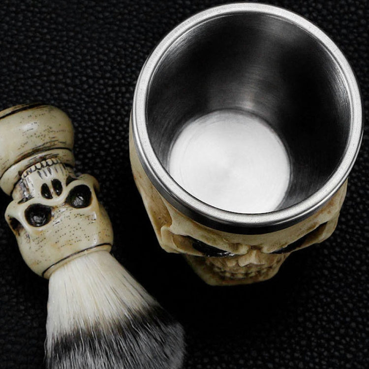 Skull Cleansing Shaving and Foaming Tools, Color Classification: Armor Bubbling Bowl, Random Color Delivery