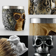 Skull Cleansing Shaving and Foaming Tools, Color Classification: Armor Bubbling Bowl, Random Color Delivery