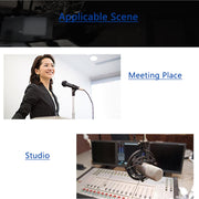 Single Rod Floor Formula Adjustable Microphone Bracket, Style: GAZ-206