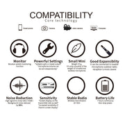 Mini Live Collar Wireless Microphone, Style: GAW-810