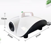Mist Air Spray Cleaner Disinfectant Air Purifier, Power Plug: UK Plug(White)