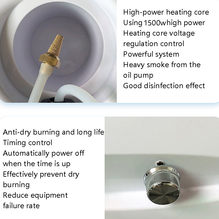 Mist Air Spray Cleaner Disinfectant Air Purifier, Power Plug: UK Plug(White)