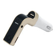 G7 Car Hands-Free Bluetooth FM Player MP3(Gold) - Bluetooth Car Kits by PMC TechLife | Online Shopping South Africa | PMC TechLife | Buy Now Pay Later Mobicred