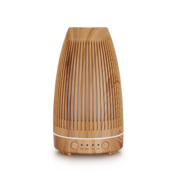 STB-103 Atmosphere Colorful Light Humidifier Aroma Diffuser(Light Wooden Grain)