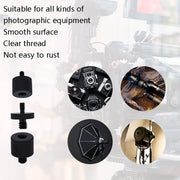 4 PCS Screw Adapter A24 1/4 Male to M4 Male Screw