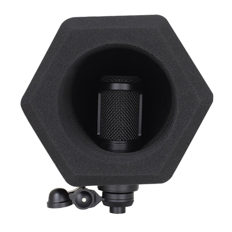 TEYUN Small Microphone Recording Noise Reduction Soundproof Cover