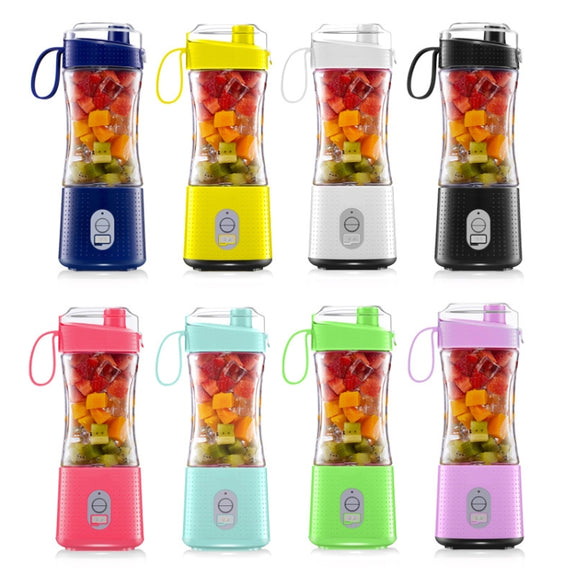 6-Blade Electric Fruit Juicer Juice Cup(Blue)