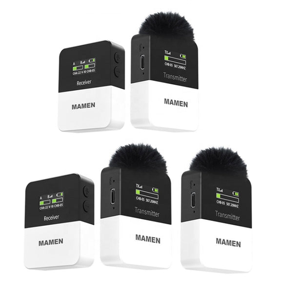 MAMEN KT-W1 Live Single-Reverse Camera Microphone, Specification: 1 in 1