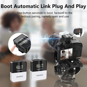 MAMEN KT-W1 Live Single-Reverse Camera Microphone, Specification: 1 in 1