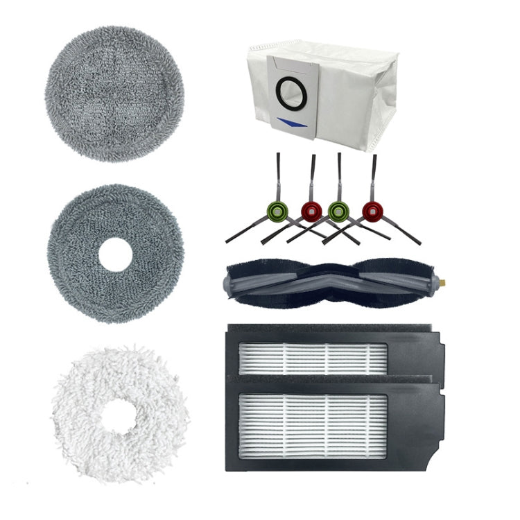 2 Pairs   Edge Brush Accessories For Ecovacs Deebot X1