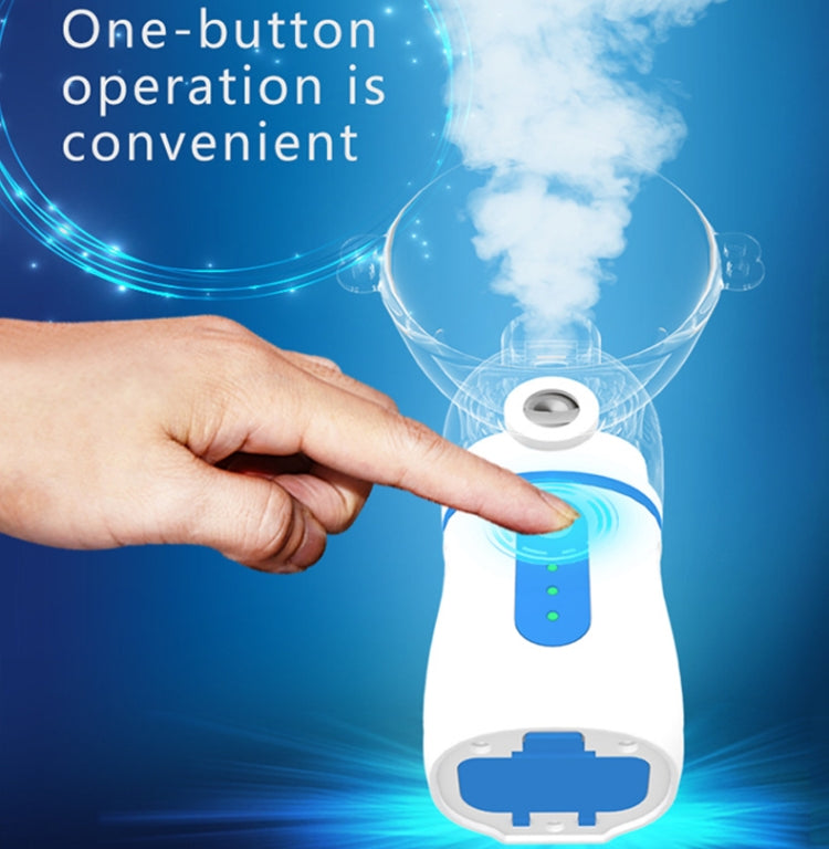 N5S Portable Handheld Micro-Network Atomizer(Blue + Blue)