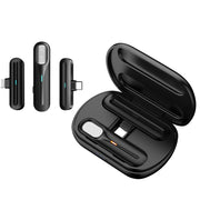 FerTo DX01 Wireless Collar Microphone 2.4G Live Broadcast Equipment, Style: 8 Pin + Charging Bin